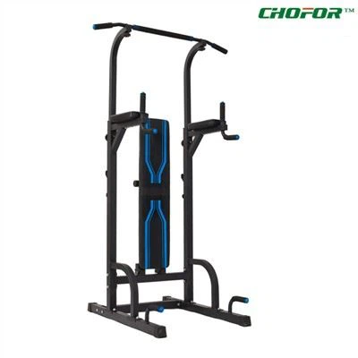 justerbart træningstårn med bænk